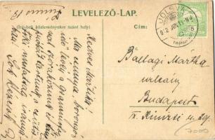 1912 Jolsva, Jelsava; Fő tér, Városháza, Czibur féle ház, Coburg herceg kastélya, vasútállomás, Honv...