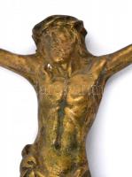 Réz feszület. 21 cm