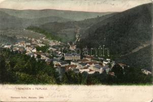 Trencsénteplic with Synagogue (Rb)