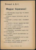 Ferenczi Zsigmond: ÁBC. "Egymás terhét hordozzátok." Kolozsvár/Cluj, 1934, Minerva, 110 p....