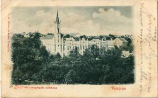 1899 Veszprém, Angolkisasszonyok zárdája. Köves és Boros 5. sz. (fl)