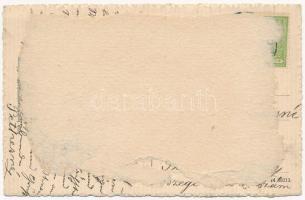 Kőszeg, a gimnáziumba vezető út a várárokban. Kiadja Róth Jenő (ragasztónyom / glue mark)