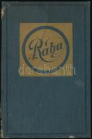 cca 1910-1920 Rába. A "K" typusu motoreke kezelési utasításai. Győr, Magyar Waggon- és Gépgyár Rt. Automobil- és motoreke-osztály,(Győr, László Izsó-ny.), 39+1 p. Szövegközti illusztrációkkal. Aranyozott egészvászon-kötés, sérült gerinncel, az egyik lapon (5/6.) az illusztrációt visszaragasztották.