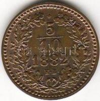 1882 5/10Kr T:1/2