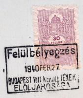 cca 1870-1940 Kb 15 db vegyes okmány, okmánybélyegekkel