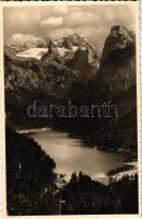 1936 Gosau, Gosausee mit Dachstein / lake, mountain