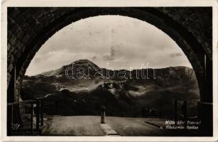 1936 Mittertörl-Tunnel u. Edelweiss-Spitze / tunnel, mountain peak (gluemark)