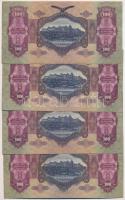 1930. 100P (4x) mind csillagos sorozatszámú T:III Adamo P17