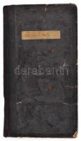 1920 Orvostanhallgató leckekönyve nagy nevek, pl: Ríbár, Lenhossék, Pólya, Korányi Sándor és mások a...