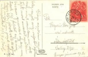 1938 Siófok, HA-JAA Tisza hidroplán a mólónál (Rb)