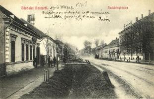 1910 Barcs, Széchenyi utca, Dráva Vidék szerkesztősége. W.L. Bp. 2375. 410. (EK)