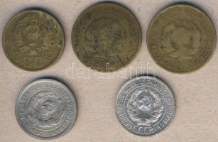 Oroszország 1924-36. 3k (1x), 5k (2x), 20k (2x) klf T:2/3,3