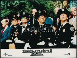 Rendőrakadémia 6, 10 db színes filmfotó, 18×24 cm