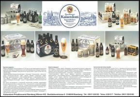 4 db Bamberger Kaiserdom sör termékreklám