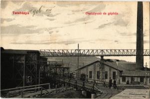 1906 Tatabánya, Osztályozó és gépház, iparvasút (EK)