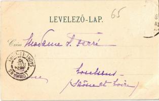 1900 Vácrátót, Rátóth; Vigyázó kastély (vágott / cut)