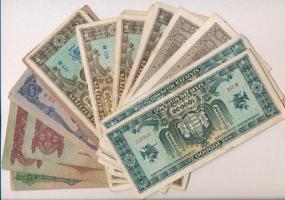30db-os vegyes magyar pengő bankjegy tétel T:III,III-