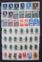 Több mint 700 db-os okmánybélyeg gyűjtemény változatokkal, variációkkal 10 lapos A5-ös berakóban