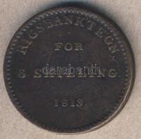 Dánia 1813. 6 Skilling T:3 ph.