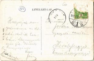 1910 Békéscsaba, Széchenyi liget, park. W. L. Bp. 4024.  (szakadás / tear)