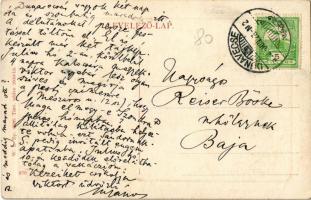 1913 Dunavecse, Fő tér, üzlet. W. L. Bp. 4896.  (EK)