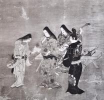 Genre Painting of "Early Modern" Japan. 1957, Benrido, 6 p.+95 t.+2+9+3 p. Fekete-fehér és...
