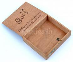 Golf Havana Cigarillos fa doboz, 11×10×3 cm