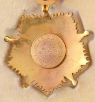 Olaszország 1947-2001. "Olasz Szolidaritás Csillaga Rend III. fokozata" aranyozott kitünte...