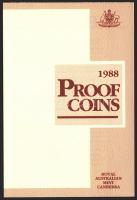 Ausztrália 1988. 1c-2$ 8klf db, exkluzív szettben T:PP Tanúsítvánnyal!