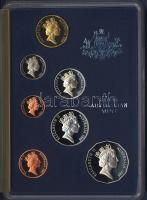 Ausztrália 1985. 1c-1$ 7klf db, dísz szettben T:PP Tanúsítvánnyal!