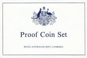 Ausztrália 1985. 1c-1$ 7klf db, dísz szettben T:PP Tanúsítvánnyal!