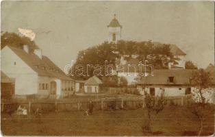 1911 Nagyszalatna, Velká Slatina, Zvolenská Slatina; Római katolikus templom / Catholic church. photo (felületi sérülés / surface damage)