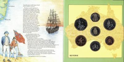 Nagy-Britannia 1988. 1p-1Ł 7klf db, "Ausztrália" szettben T:BU