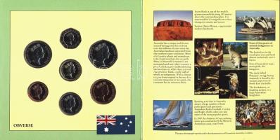 Nagy-Britannia 1988. 1p-1Ł 7klf db, "Ausztrália" szettben T:BU