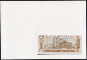 Sierra Leone 1984. 50c borítékban, alkalmi bélyeggel és bélyegzéssel T:I
Sierra Leone 1984. 50 Cent...