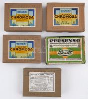 1930-1933 Vetschka (Vecsérdy) Imre (1892-?) volt katonatiszt, amatőr fotós fotóhagyatéka, 5 doboz kb...