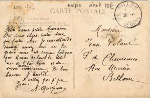 Exposition de Clermont-Ferrand, Village noir, Femme Laobé / Laobé woman with her child, Senegalese f...