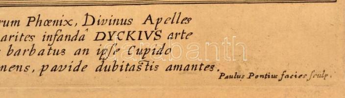 1658 Erasmus Quellinus (1607-1678) Peter Paul Rubens és Anthony van Dyck portréja. Paulus Du Pont ut...
