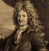 Gérard Edelinck (1640-1707): Charles-René d'Hozier (1640-1732) genealogus, történész nagyméretű...