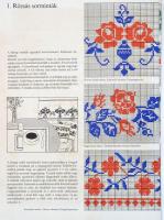 Felhősné Csiszár Sarolta: Beregi keresztszemes minták. H.n., MInerva. Papír mappában, jó állapotban