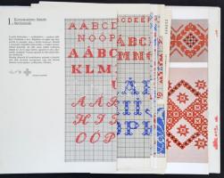 Tompa Béláné - dr. Varga Marianna: Palóc hímzések. H.n., Minerva. Papír mappában, jó állapotban