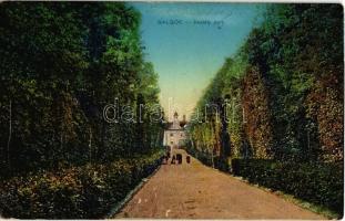 1917 Galgóc, Frasták, Hlohovec; Gróf Erdődy kastély park / castle park (EK)
