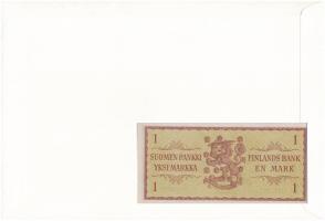 Finnország 1963. 1M borítékban, alkalmi bélyeggel és bélyegzéssel T:I
Finland 1963. 1 Markka in env...