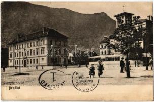 1908 Brassó, Kronstadt, Brasov; Magyar Kereskedelmi Akadémia, Kertsch nyaraló / Hungarian Academy of Commerce, Villa Kertsch (EB)