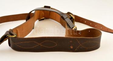 Bőr antanszíj, h: 109 cm