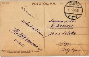 1929 Lviv, Lwów, Lemberg; Gmach Sejmowy / Landtagsgebaude / parliament building. TCV card (tear)