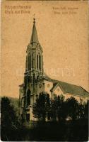 1907 Stájerlakanina, Stájerlak, Steierdorf, Anina; Röm. kath. Kirche / Római katolikus templom. W. L. 1189. Kiadja Hollschütz / Catholic church (EB)