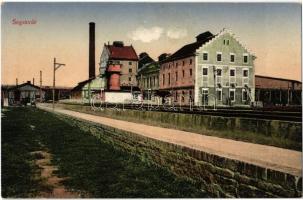 Marosvásárhely, Targu Mures; Cukorgyár (tévesen Segesvár felirattal) / sugar factory (wrongly labeled as Sighisoara)