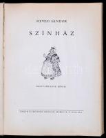 Hevesi Sándor: A színház. Bp., 1938, Singer és Wolfner. Vászonkötésben, jó állapotban