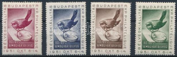 1949-1951 16 db levélzáró bélyeg MABÉOSZ eseményekre kiadva 2 db stecklapon